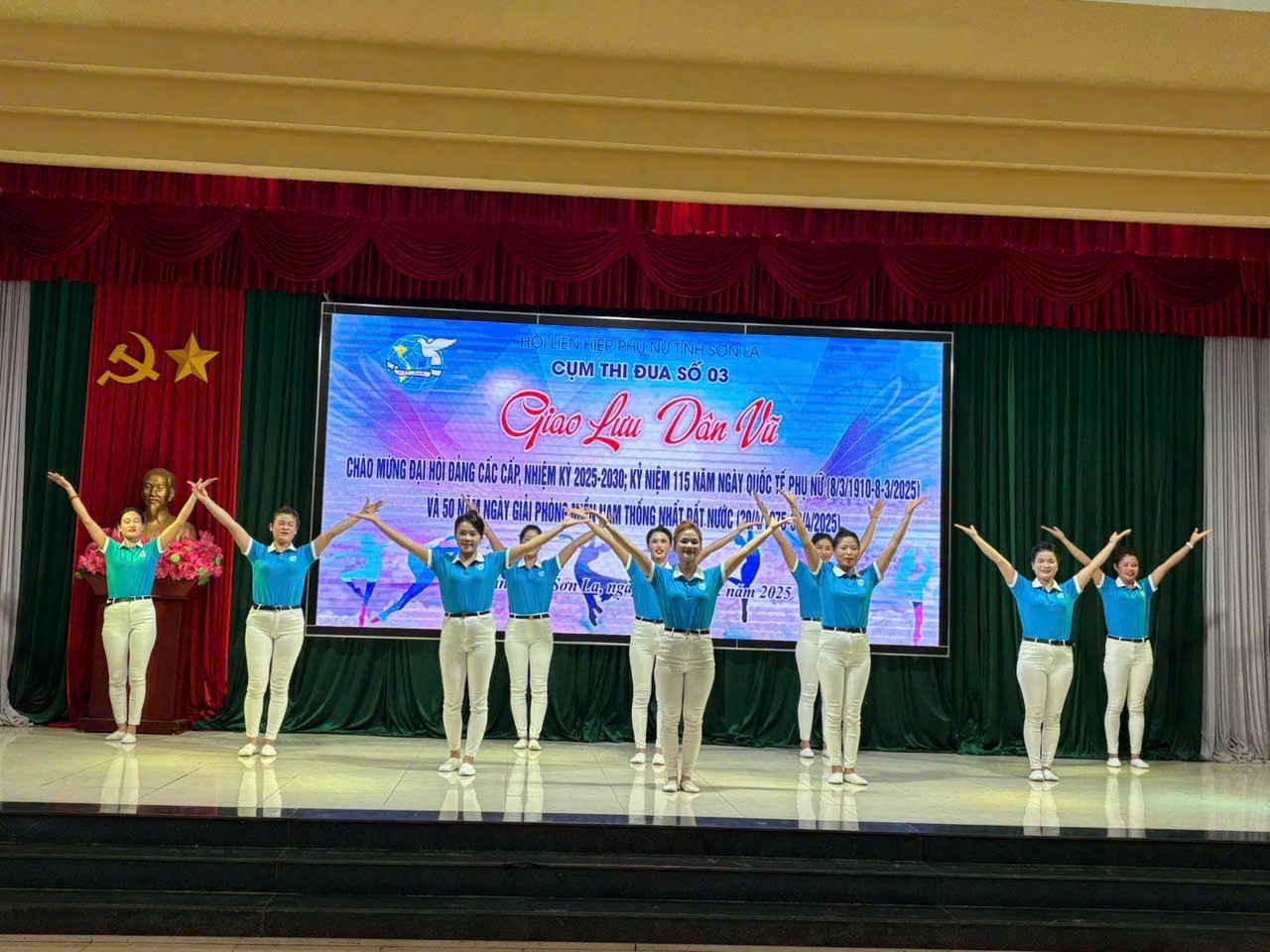 CỤM THI ĐUA SỐ 3 TỔ CHỨC CÁC HOẠT ĐỘNG KỶ NIỆM NGÀY QUỐC TẾ PHỤ NỮ MÙNG  8/3/2025 VÀ CÁC NGÀY LỄ LỚN CỦA DÂN TỘC