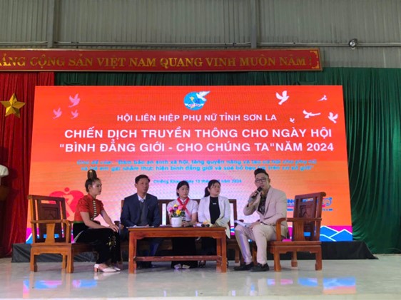 Hội LHPN tỉnh tổ chức chiến dịch truyền thông Ngày hội “Bình đẳng giới – Cho chúng ta” năm 2024