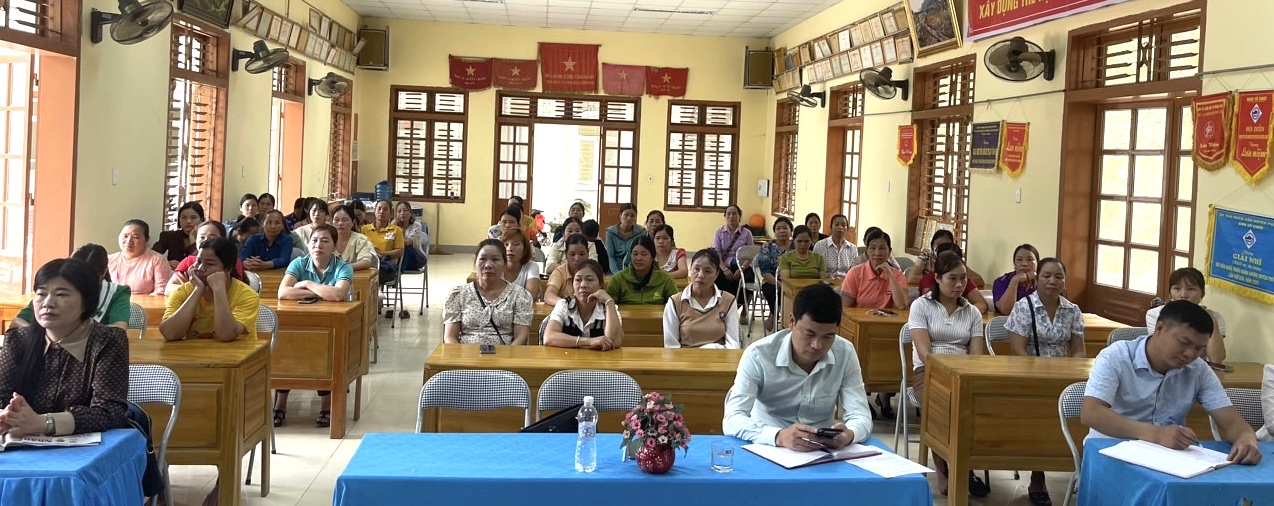 Hội LHPN huyện Phù Yên tổ chức Hội nghị triển khai thực hiện Đề án 938 năm 2024 tại xã Mường Bang