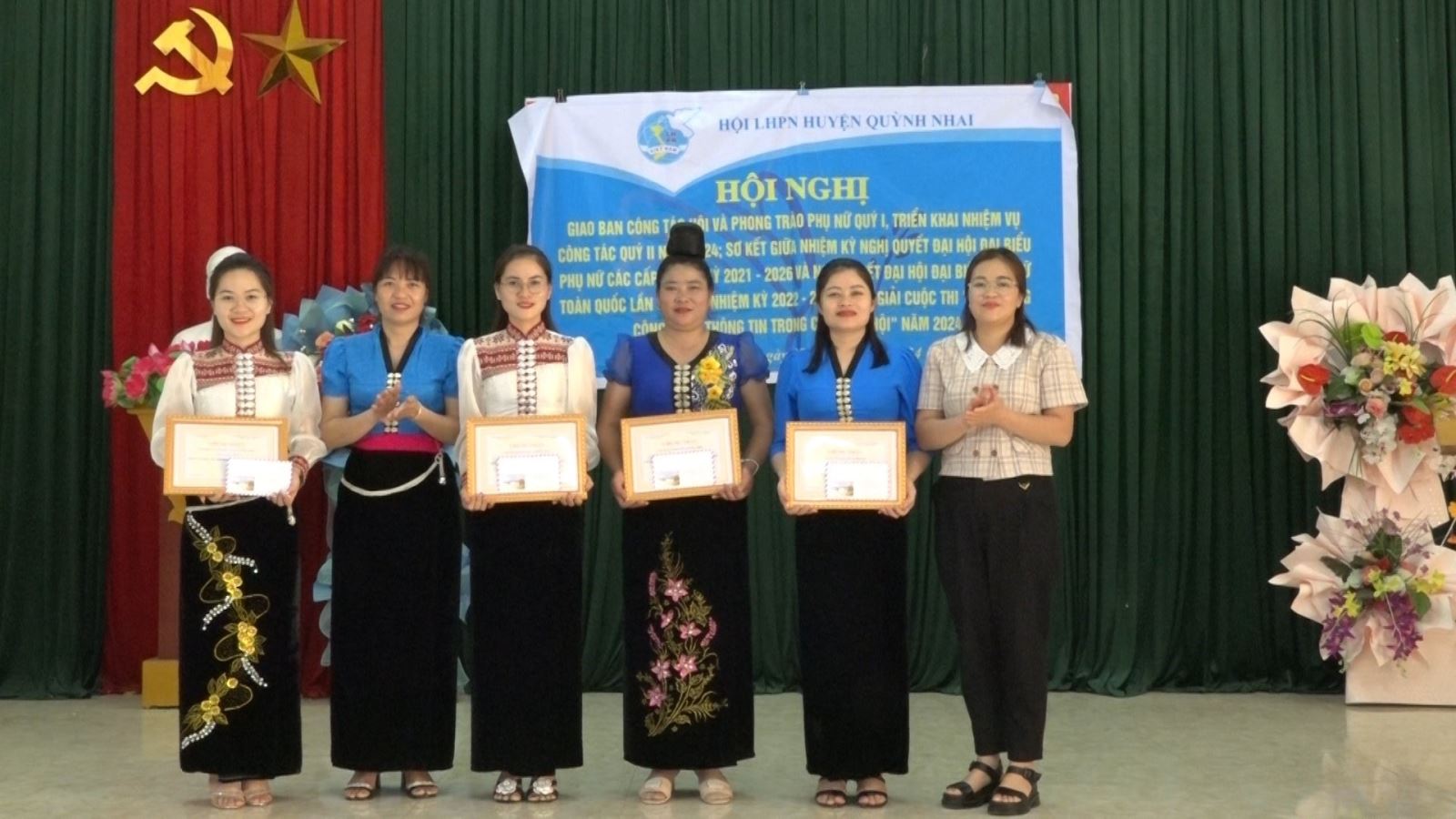 Hội LHPN huyện Quỳnh Nhai tổ chức Hội nghị sơ kết giữa nhiệm kỳ Nghị quyết đại hội đại biểu phụ nữ các cấp nhiệm kỳ 2021 – 2026