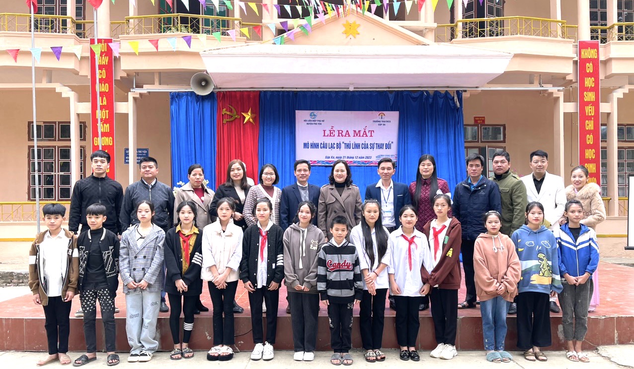 Hội LHPN huyện Phù Yên tổ chức Lễ ra mắt và tập huấn vận hành mô hình Câu lạc bộ “Thủ lĩnh của sự thay đổi” năm 2023