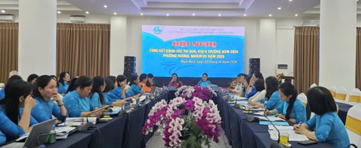 Hội LHPN tỉnh dự tổng kết công tác Thi đua khen thưởng năm 2024, phương hướng nhiệm vụ năm 2025 của Cụm thi đua 7 tỉnh Miền núi Biên giới phía Bắc