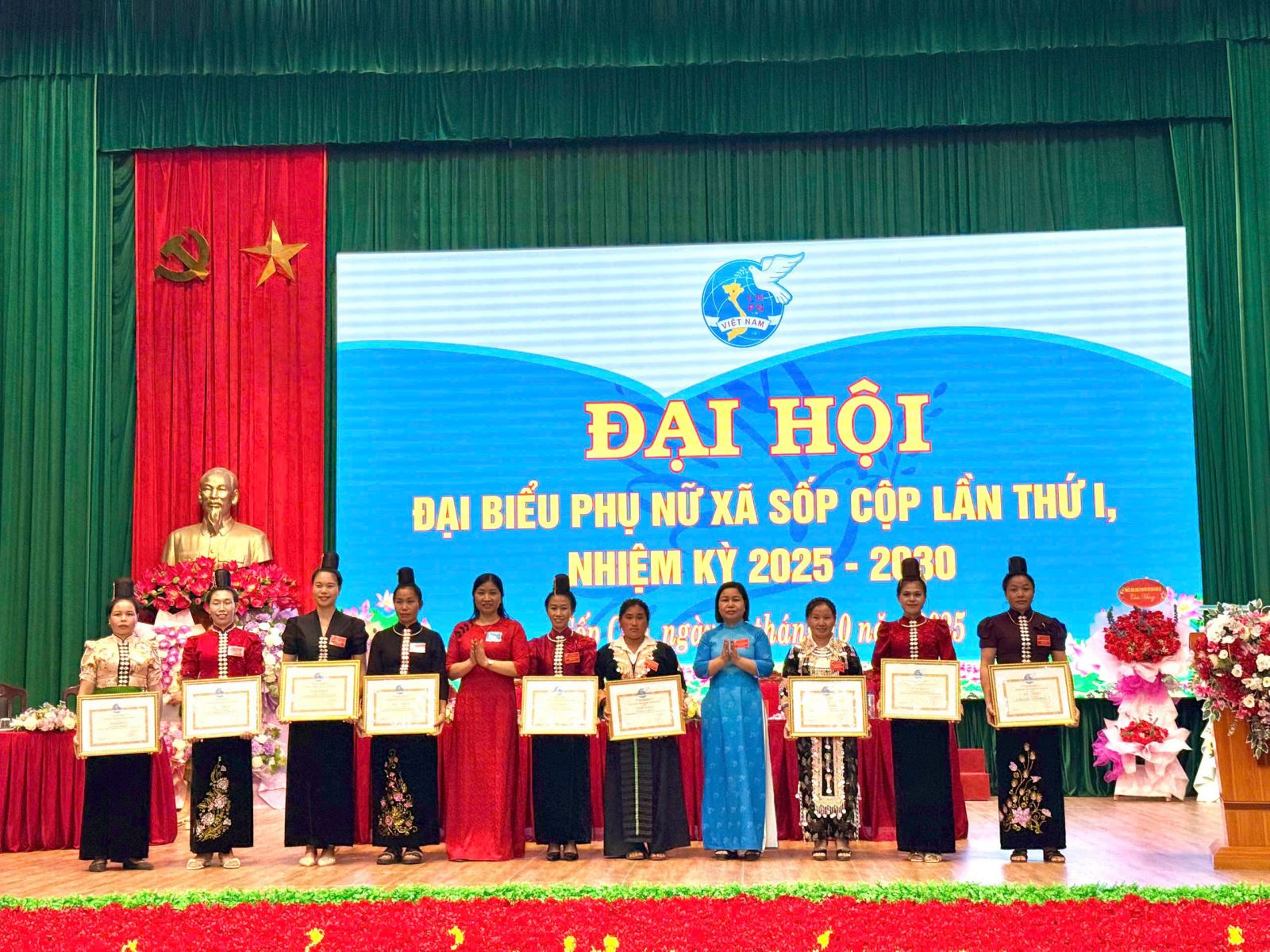 TIN VỀ ĐẠI HỘI ĐẠI BIỂU PHỤ NỮ XÃ SỐP CỘP LẦN THỨ NHẤT,  NHIỆM KỲ 2025 - 2030