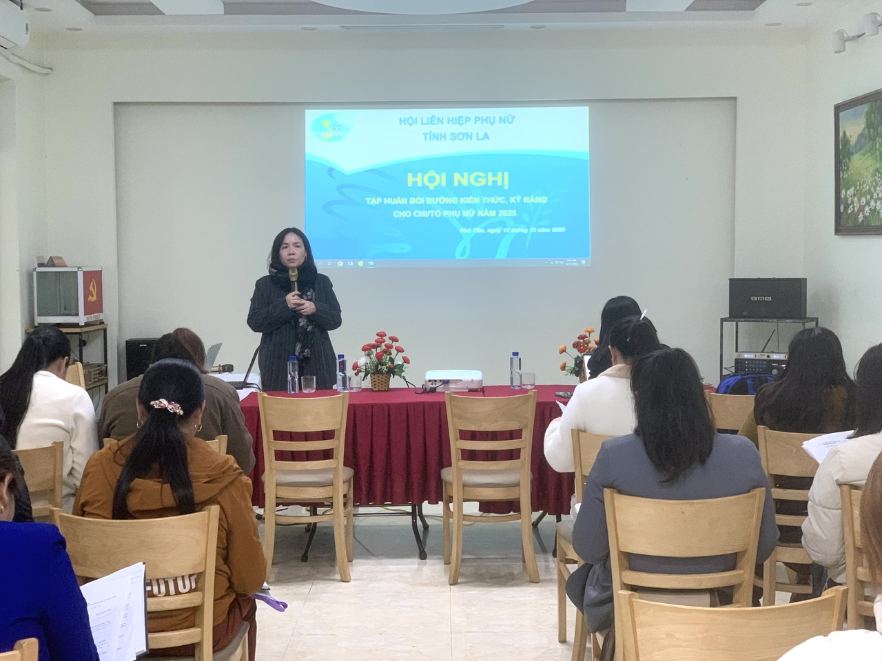 Hội LHPN tỉnh tổ chức Hội nghị tập huấn bồi dưỡng kiến thức, kỹ năng cho chi/tổ trưởng phụ nữ năm 2025 